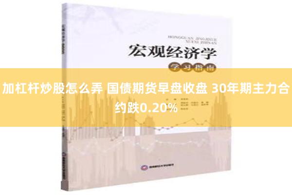 加杠杆炒股怎么弄 国债期货早盘收盘 30年期主力合约跌0.20%