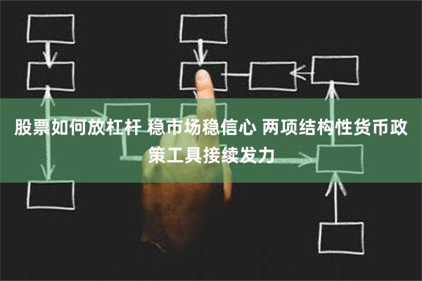 股票如何放杠杆 稳市场稳信心 两项结构性货币政策工具接续发力